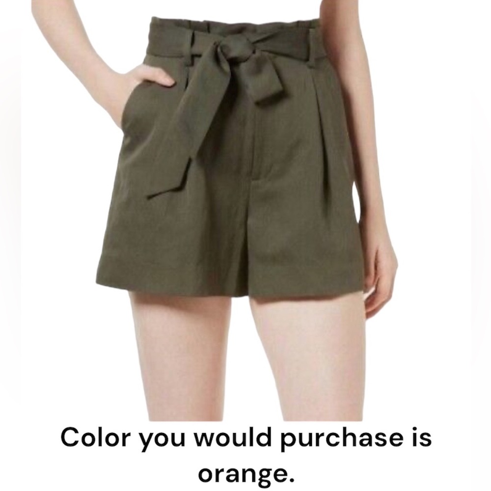 Banana Republic🦎 OLX Tie Waist Bermuda🌵